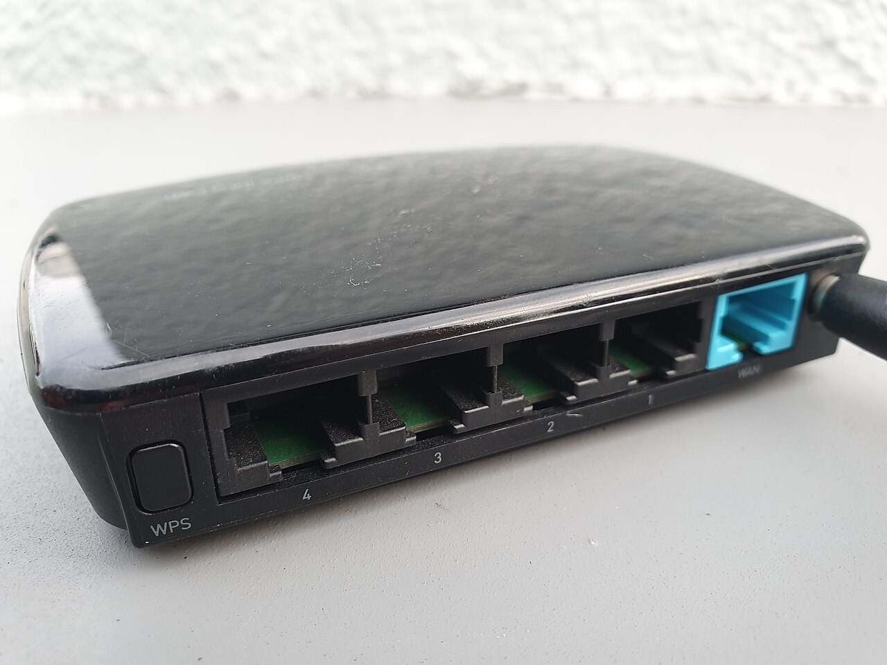 Used routers: model, reset and power supply