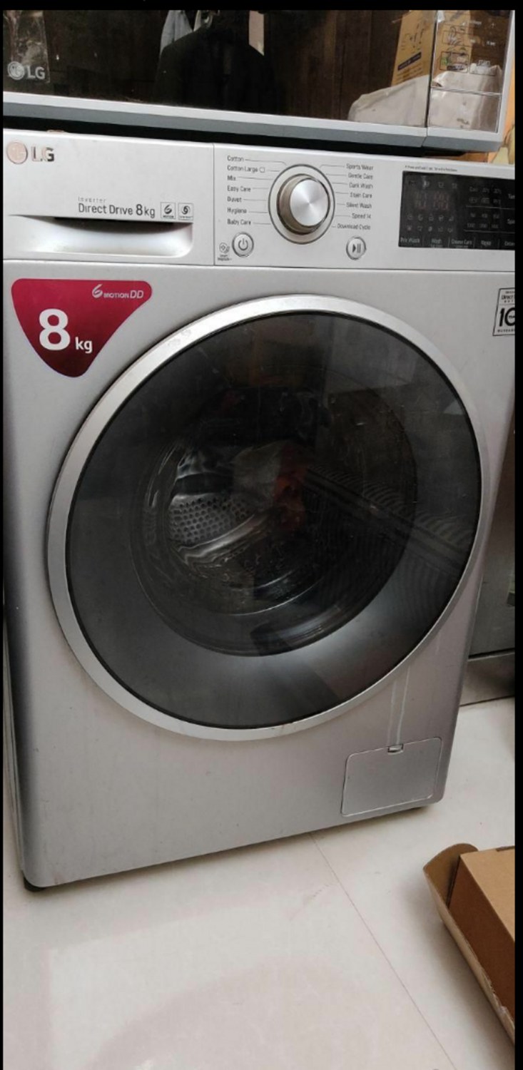 Moving a washing machine: restraints and preparation