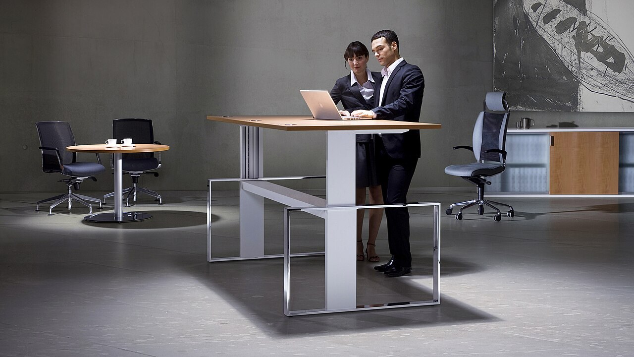 Standing desks: stability and powered adjustment